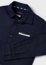 Load image into Gallery viewer, Navy Dressy Long Sleeve

