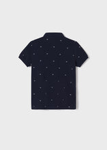 Load image into Gallery viewer, Navy Speckled Polo
