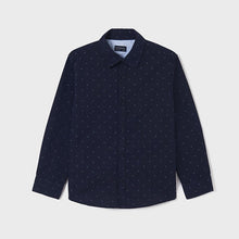 Load image into Gallery viewer, Navy Speckled Button Up
