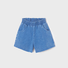 Load image into Gallery viewer, Indigo Washed High Waisted Shorts
