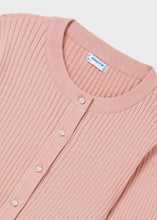 Load image into Gallery viewer, Blush Pink Ribbed Cardigan
