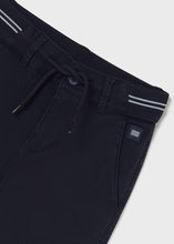 Load image into Gallery viewer, Navy Slim Fit Structured Pant
