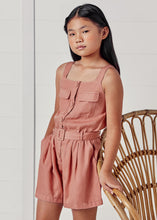 Load image into Gallery viewer, Dusty Pink Belted Romper
