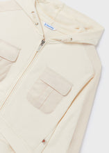 Load image into Gallery viewer, Cream Satin Stripe Jacket
