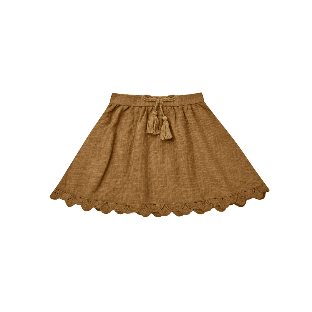 Chartreuse Mini Skirt