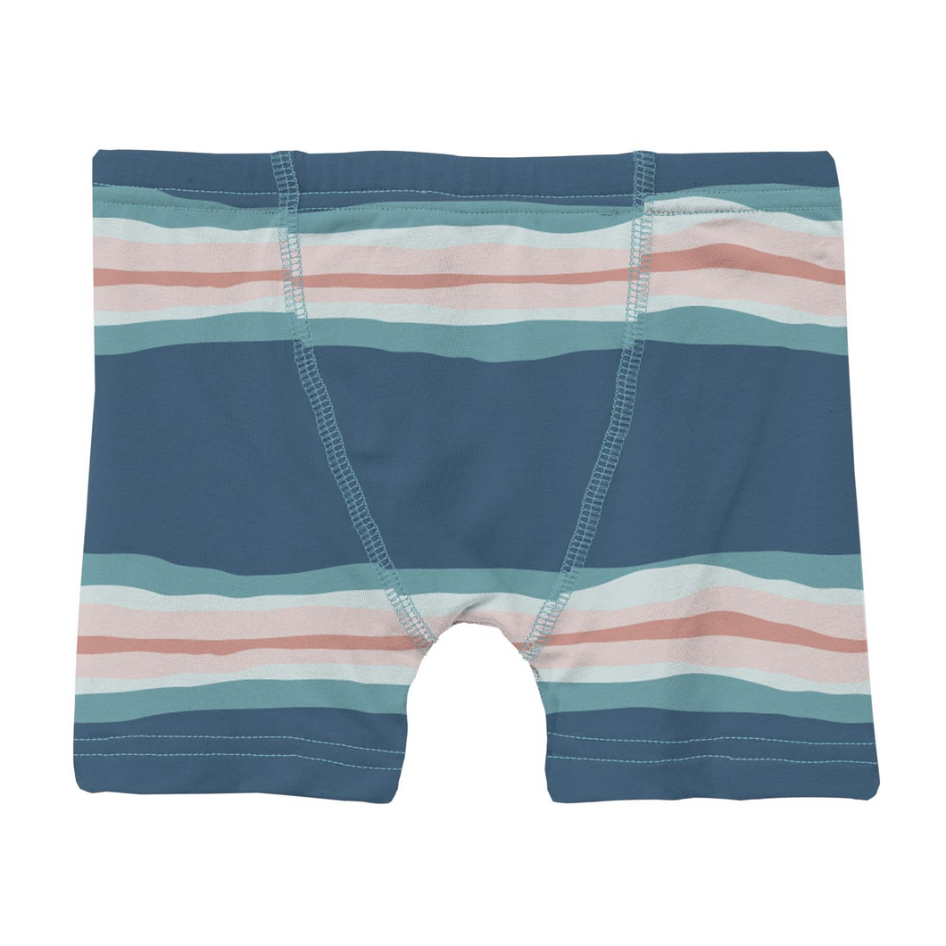 Abstract Prismatic Spring Boxer Brief