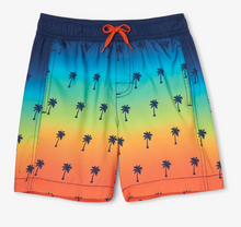 Load image into Gallery viewer, Tropical Palms Swim Trunks
