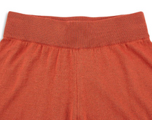 Load image into Gallery viewer, Rust Colorblock Knit Set
