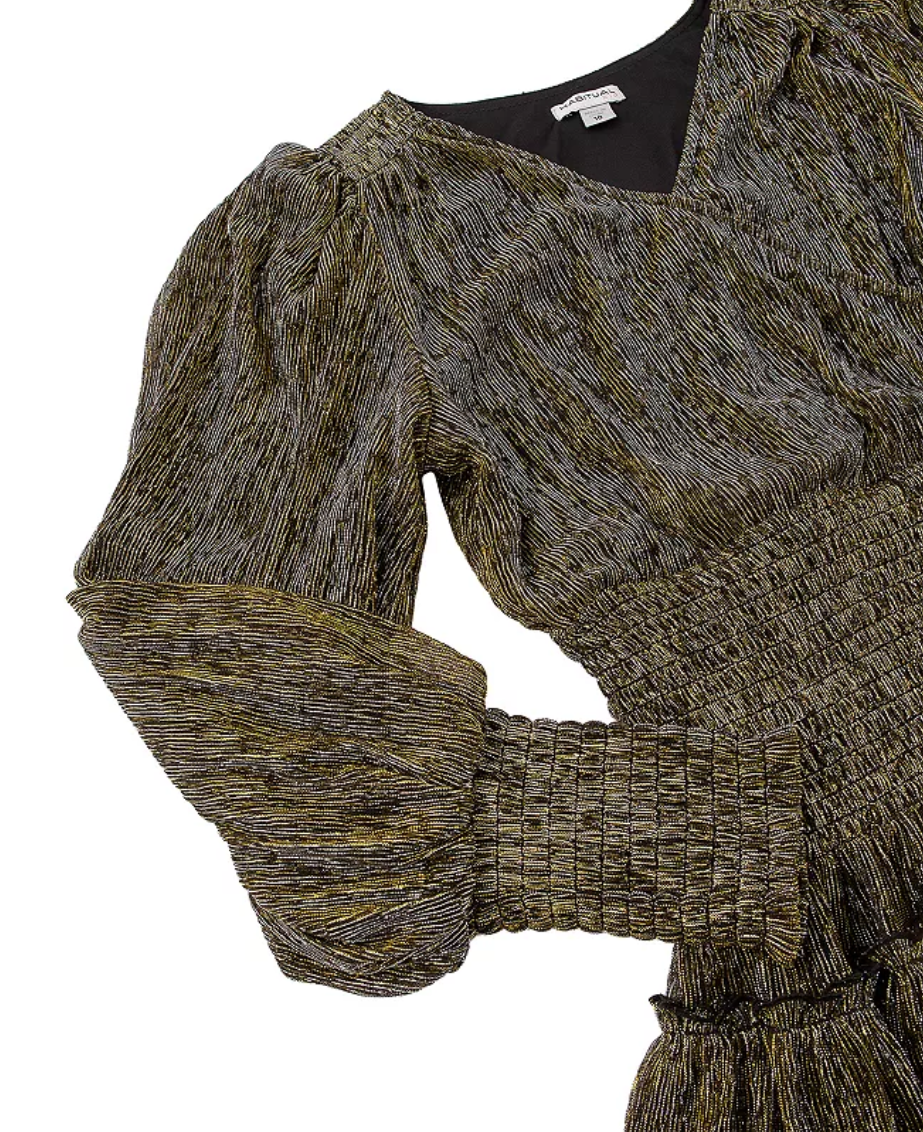 Black/Gold Holiday Dress Kenzie + Co. Kids Boutique Black/Gold Holiday Dress Kenzie + Co. Kids Boutique
