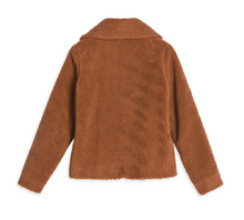 Load image into Gallery viewer, Camel Teddy Coat
