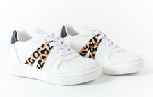 Load image into Gallery viewer, Courtnee White Leopard Shoe
