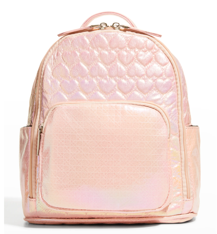 Pink Iridescent Backpack