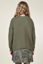 Load image into Gallery viewer, Olive Chunky Cardigan
