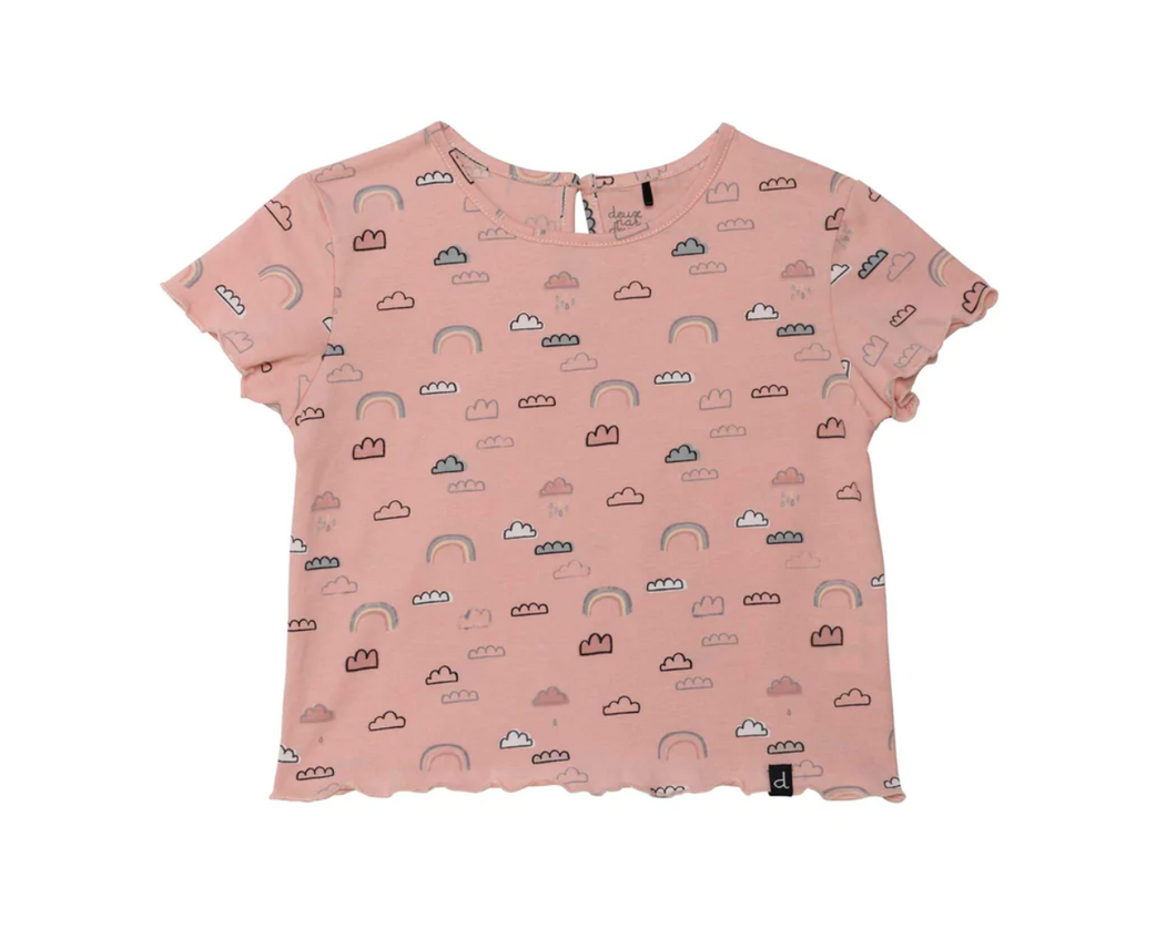 Dusty Pink Cloudy Day Tee