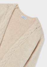 Load image into Gallery viewer, Oatmeal Chunky Knit Cardigan
