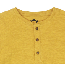Load image into Gallery viewer, Old Gold Allday Henley
