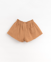 Load image into Gallery viewer, Dusty Rust Cinched High Waisted Shorts
