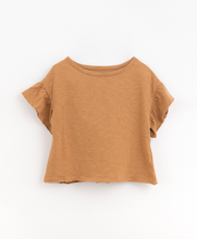 Load image into Gallery viewer, Dusty Rust Flutter Sleeve Tee
