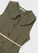 Load image into Gallery viewer, Olive Belted Romper
