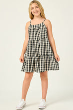 Load image into Gallery viewer, Gingham Tiered Dress
