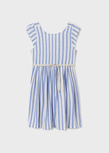 Load image into Gallery viewer, Denim Blue Stripe Dress
