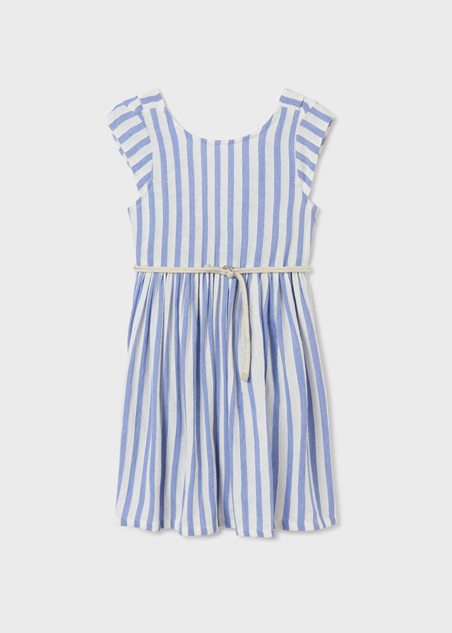 Denim Blue Stripe Dress