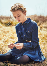 Load image into Gallery viewer, Denim Tiered Dress
