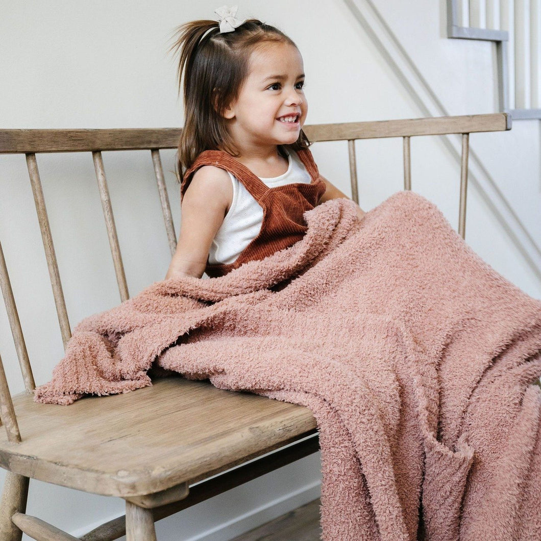 French Rose Bamboni Toddler To Teen Blanket