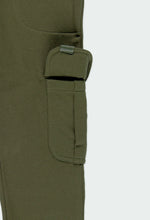 Load image into Gallery viewer, Olive Green Cargo Jogger
