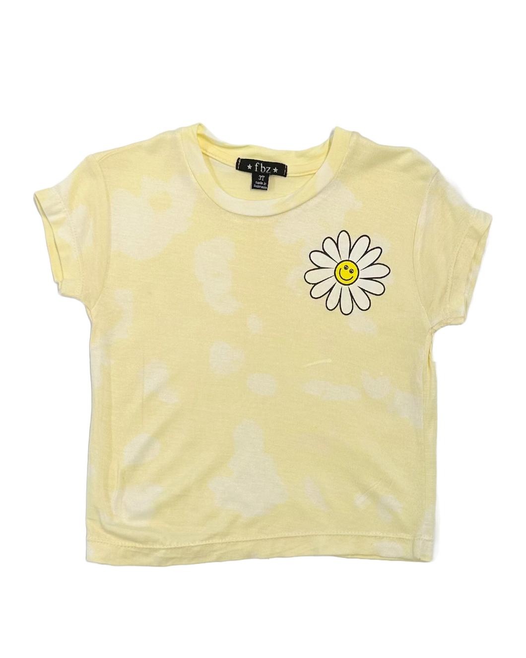 Smiley Face Flower Tee