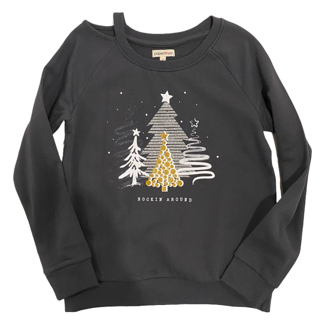 Bling & Sparkle Christmas Tree Sweatshirt