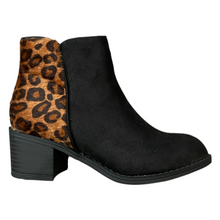 Load image into Gallery viewer, Junie Black Ankle Bootie
