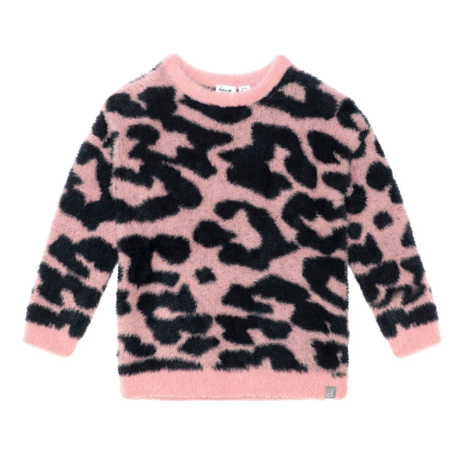 Leopard Jacquard Sweater