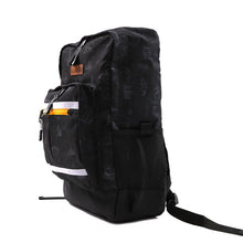 Load image into Gallery viewer, Black Outdoors Print Backpack
