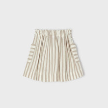 Load image into Gallery viewer, Beige Stripe Skirt
