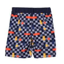 Load image into Gallery viewer, Checkered Beach Swim Trunks
