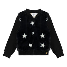 Load image into Gallery viewer, Star Fur Bomber Jacket
